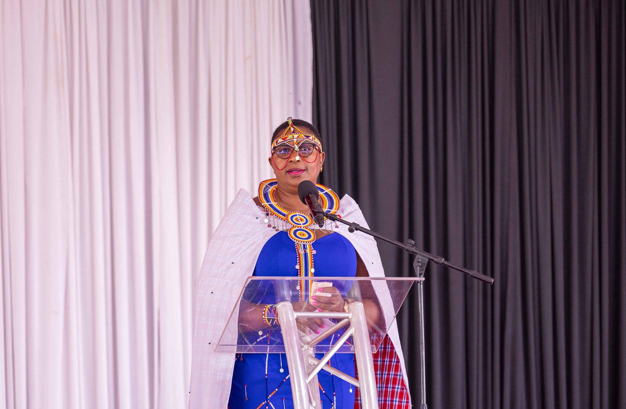 Cs Aisha Jumwa Joined The First Lady Mama Rachel Ruto and  presided over the distribution of income-generating tools and equipment worth over Ksh. 19 Million in Kajiado County.