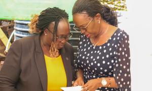 Official Visit to Neema GBV Rescue Center